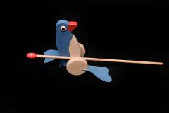 "Penguin" on a stick - image