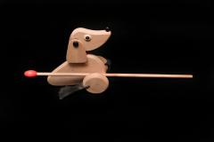"Dog" on a stick - image